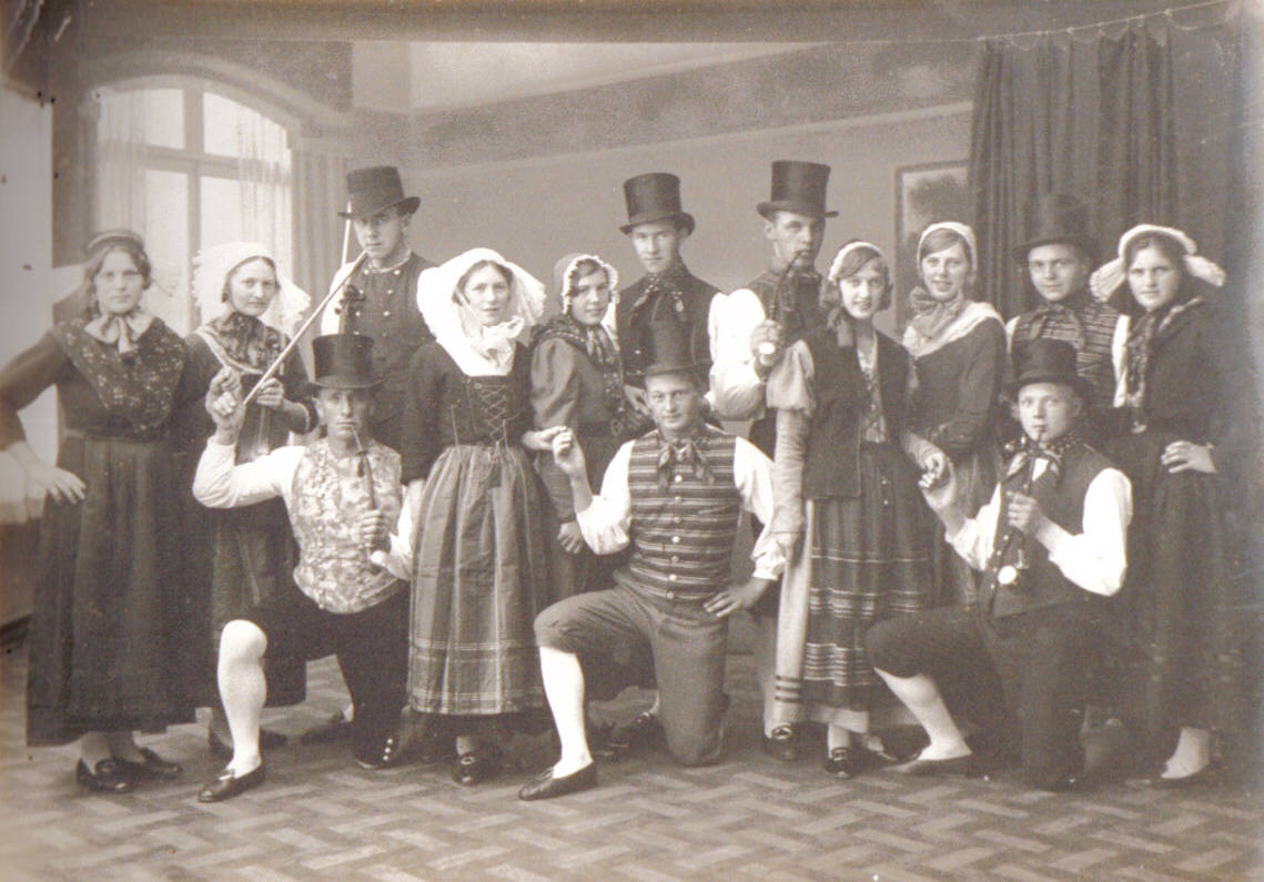 Folkedansere i Vendsyssel 1930