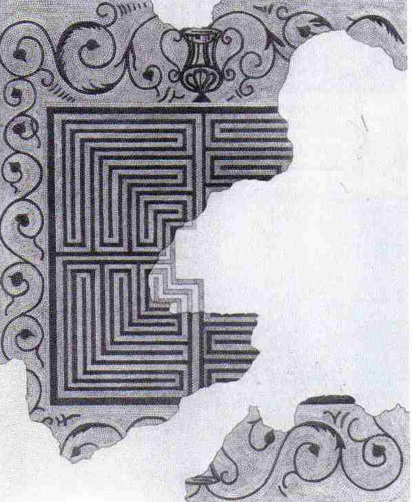 Fig. ra13: Wales, photo of an interesting special roma-piadena type labyrinth
