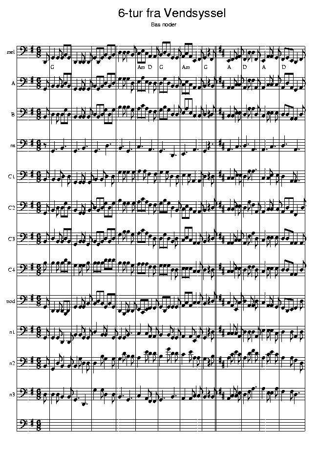 Sekstur, music notes bass1; CLICK TO MAIN PAGE