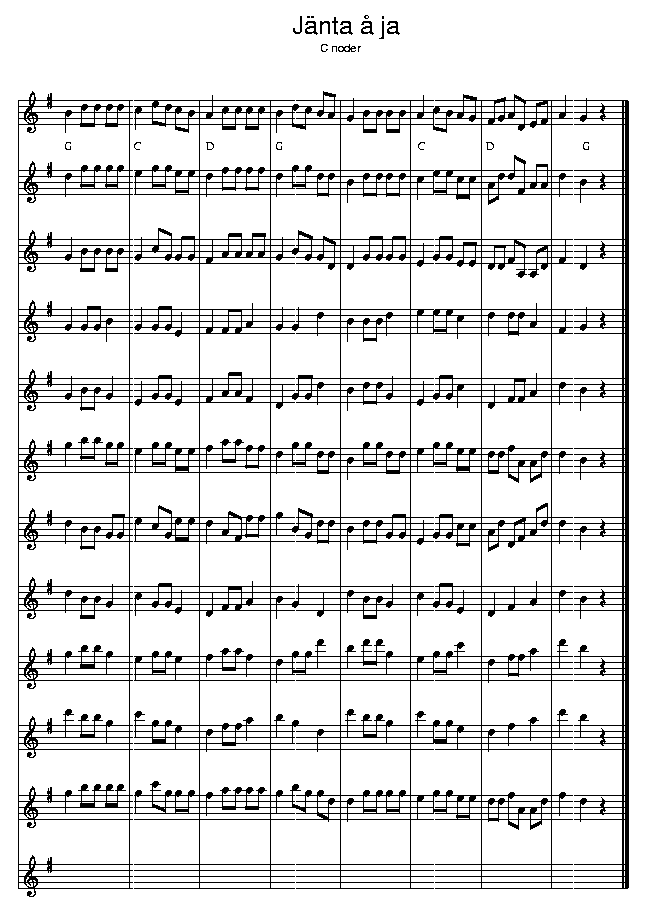 hambo, music notes C2; CLICK TO MAIN PAGE