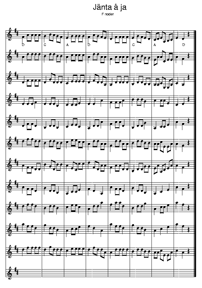 hambo, music notes F2; CLICK TO MAIN PAGE